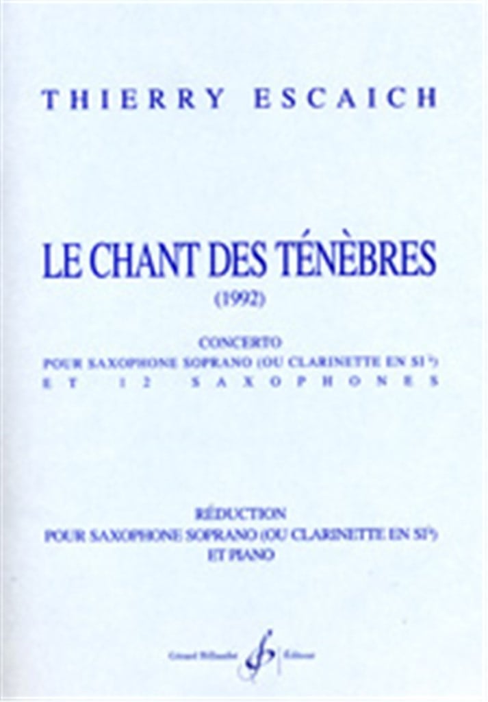 Le Chant Des Tenebres